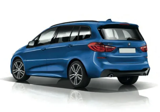 BMW MPV achterkant